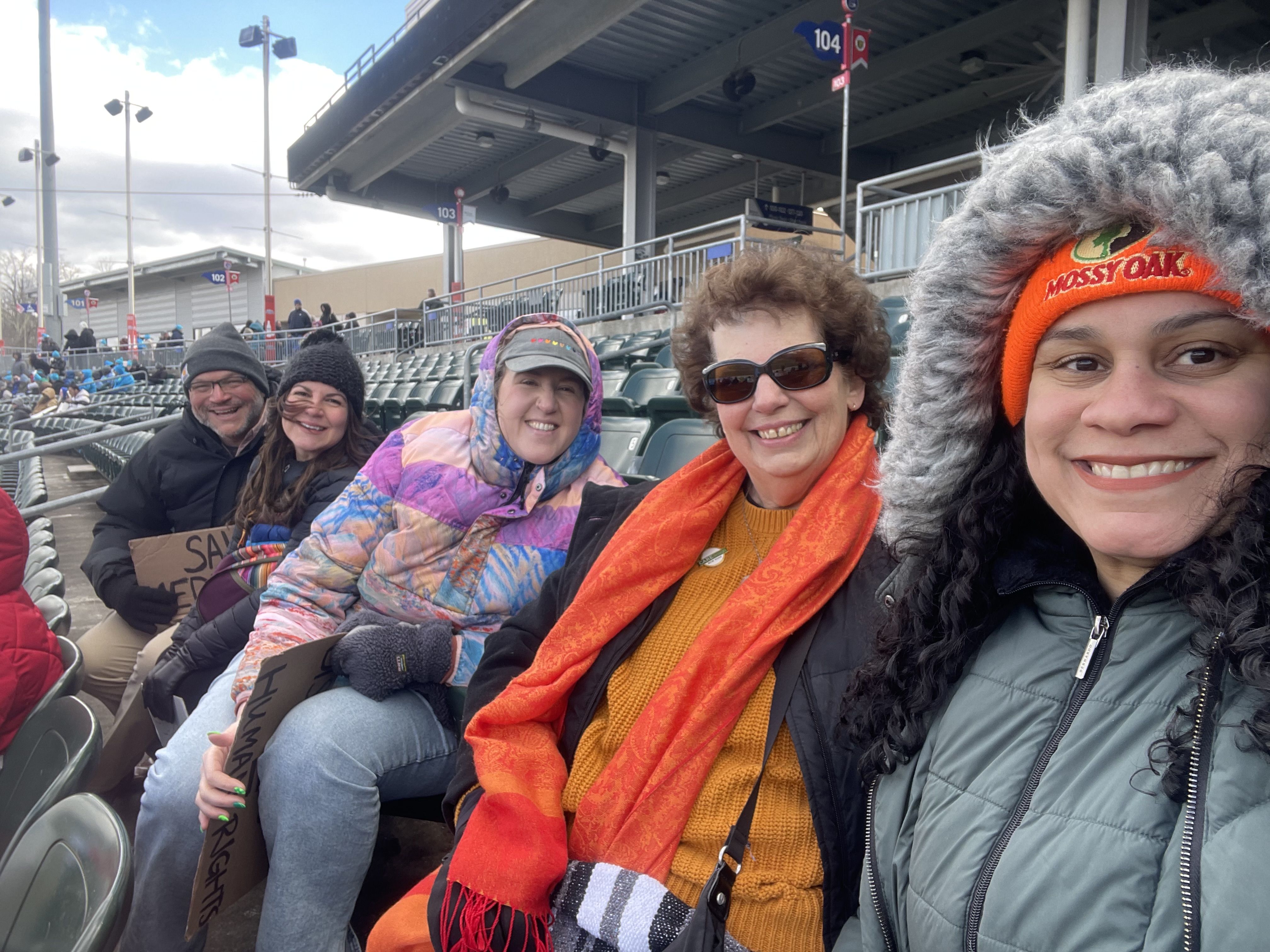 members of PHP team at Jawonio Rally in the Valley